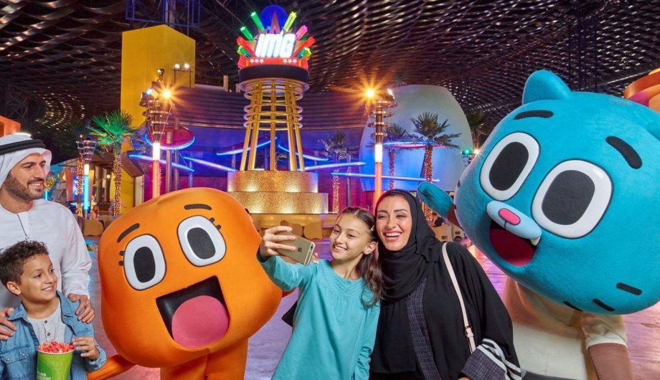 IMG Worlds of Adventure Dubai - Happy Family