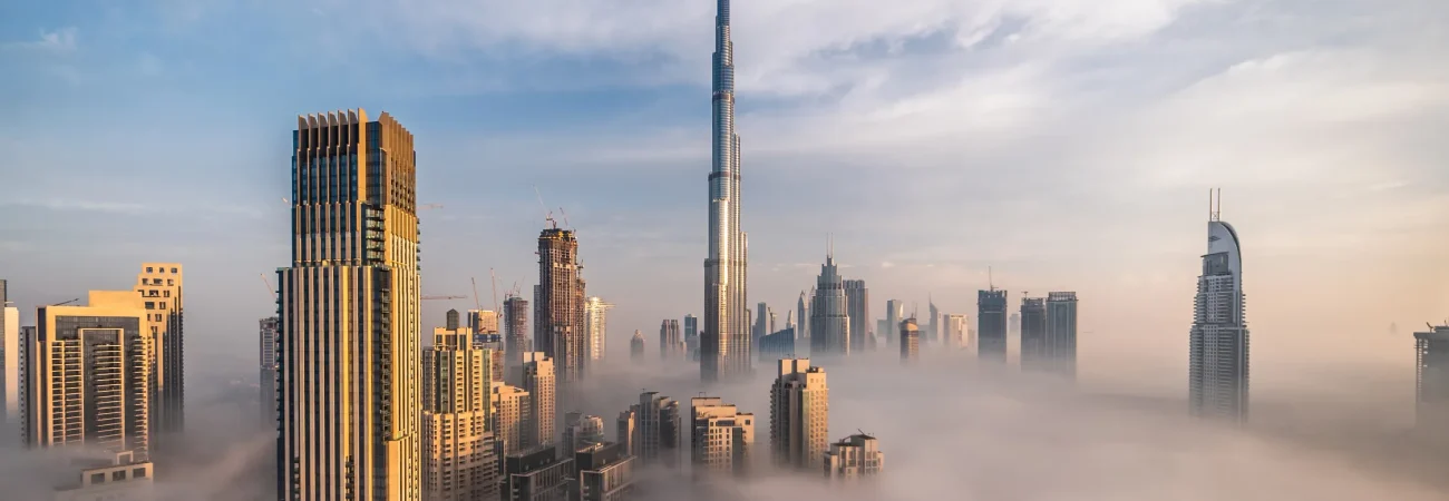 Burj Khalifa Dubai - Early Morning View