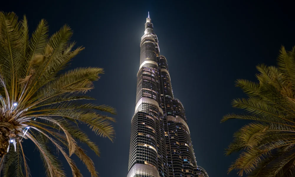 Burj Khalifa Dubai - Night View