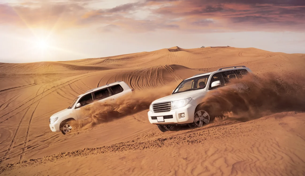 Desert Safari Dubai - Vehicles Dune Bashing