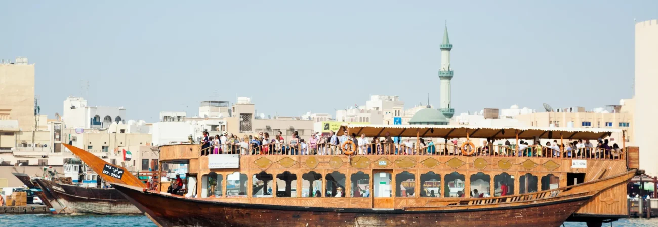 Dhow Cruise Creek Dubai - Traditional Dhow