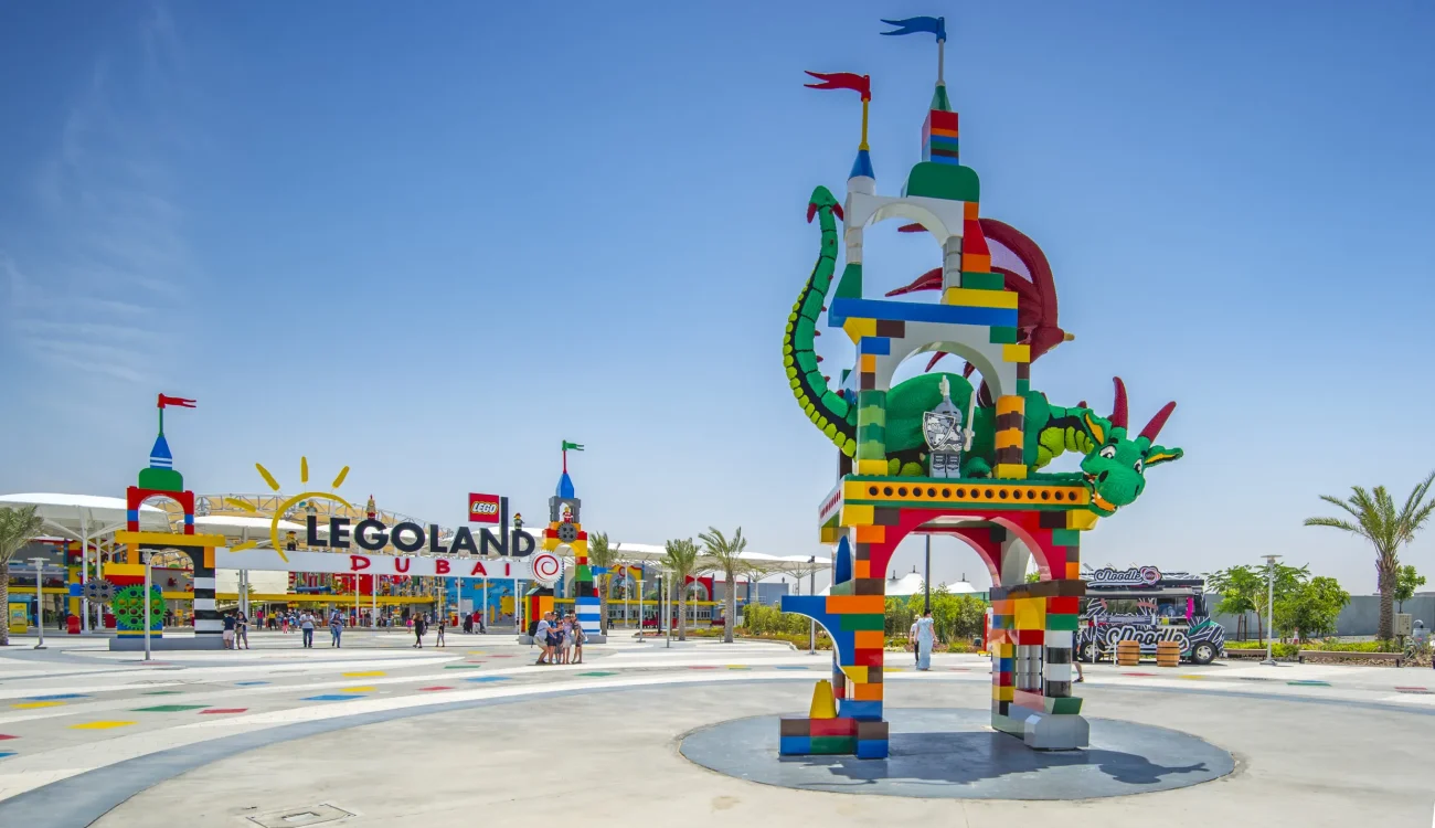 Dubai Parks and Resorts - Lego Land Dubai Entrance