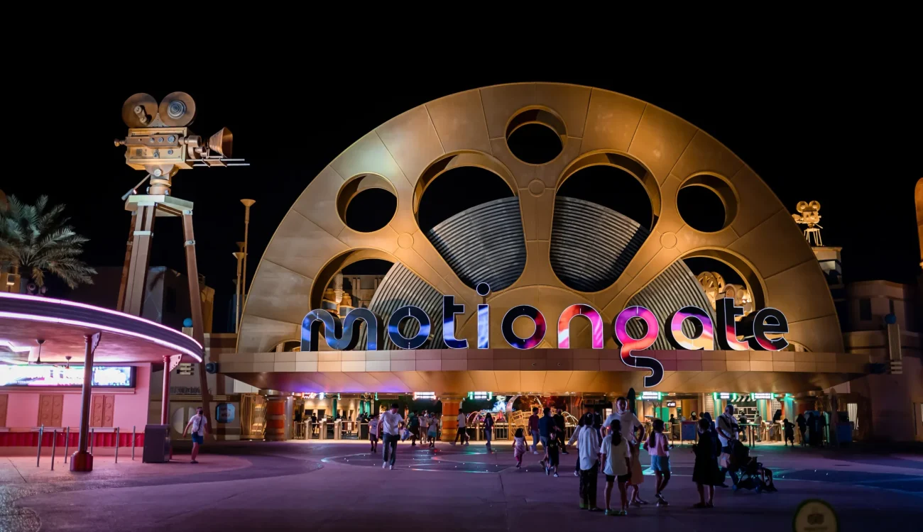 Dubai Parks and Resorts - Motiongate Dubai Entrance