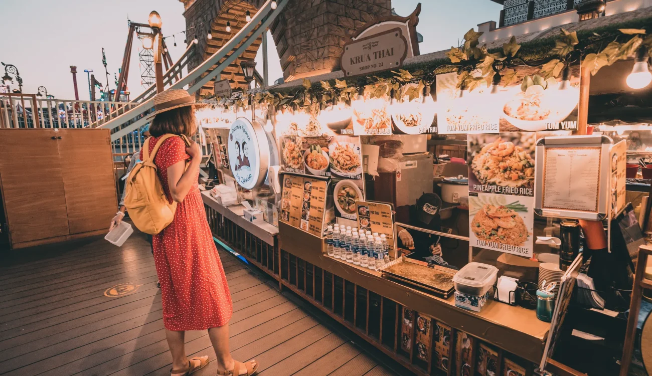 Global Village Dubai - Female Tourist