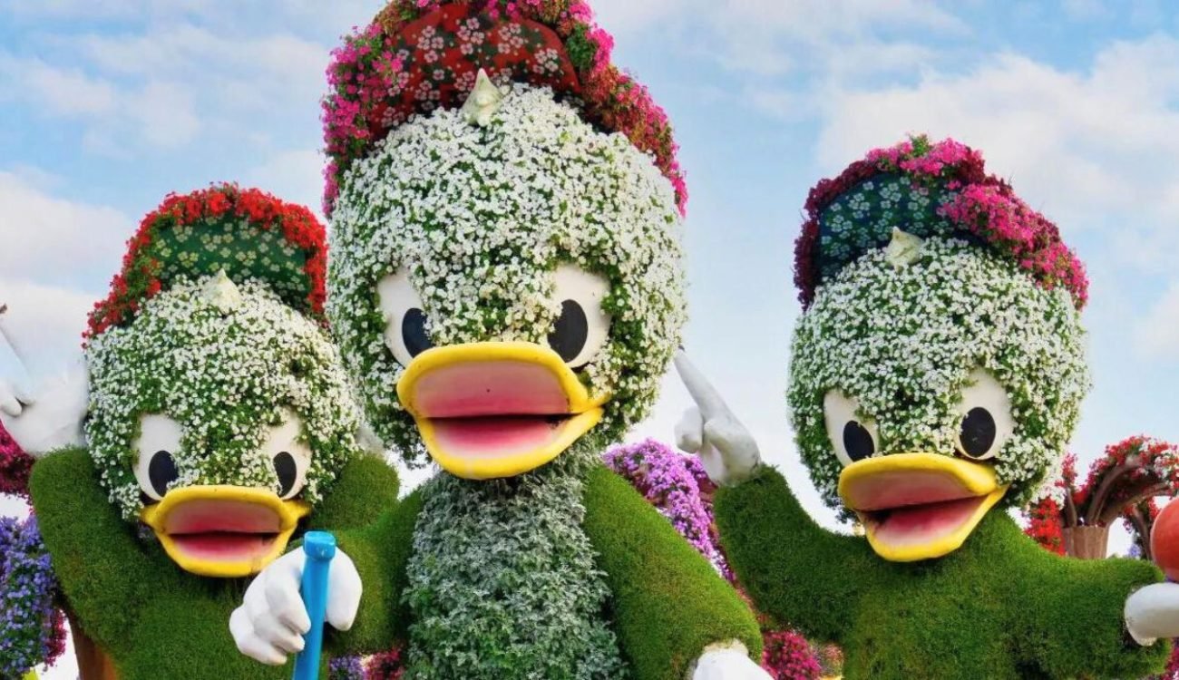 Miracle Garden Dubai - Ducktales Characters - Banner