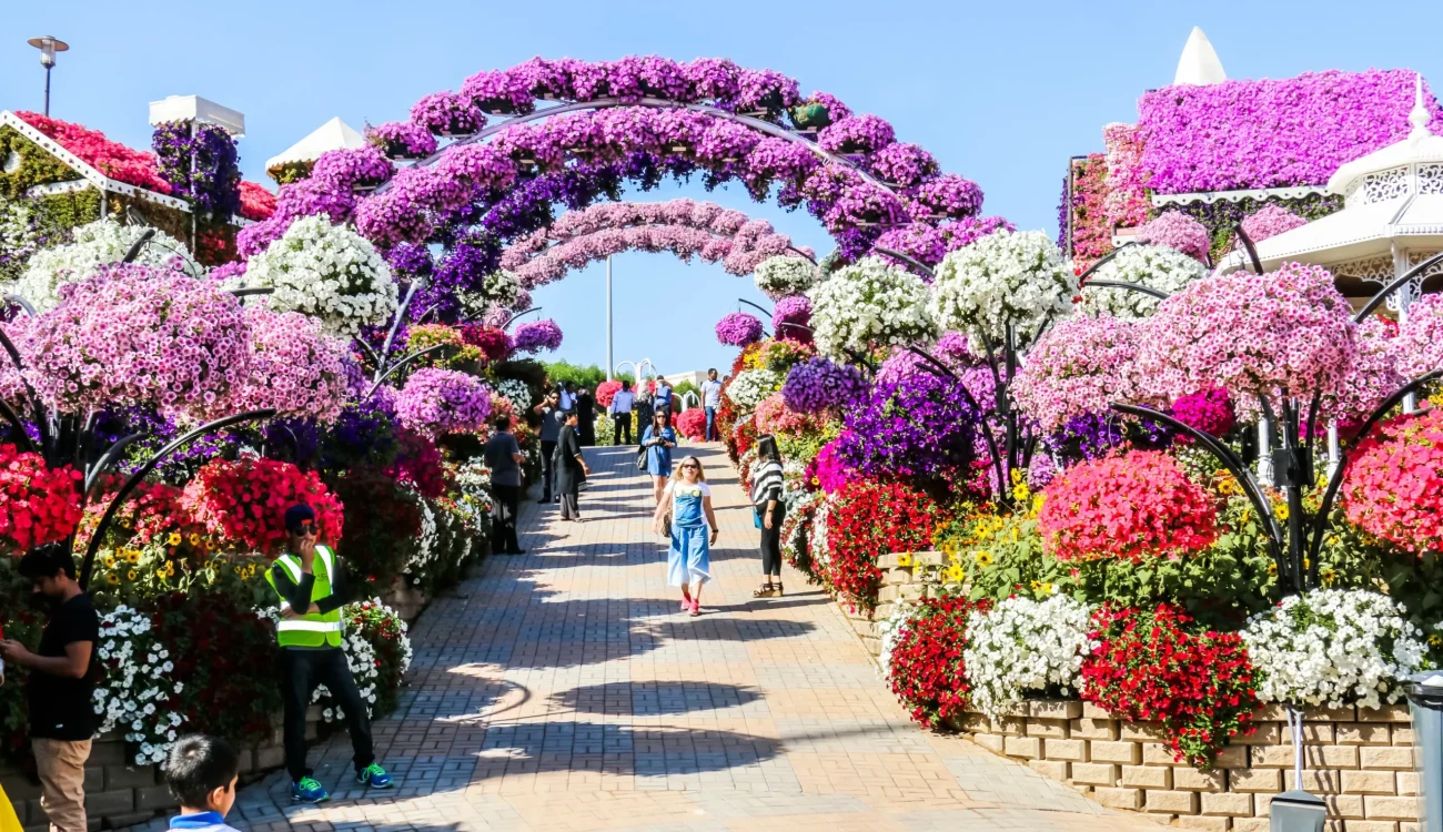 Miracle Garden Dubai - Flower Decorations