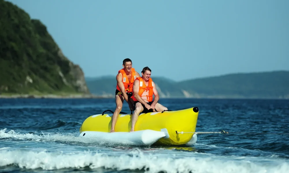 Musandam Oman - Banana Boat