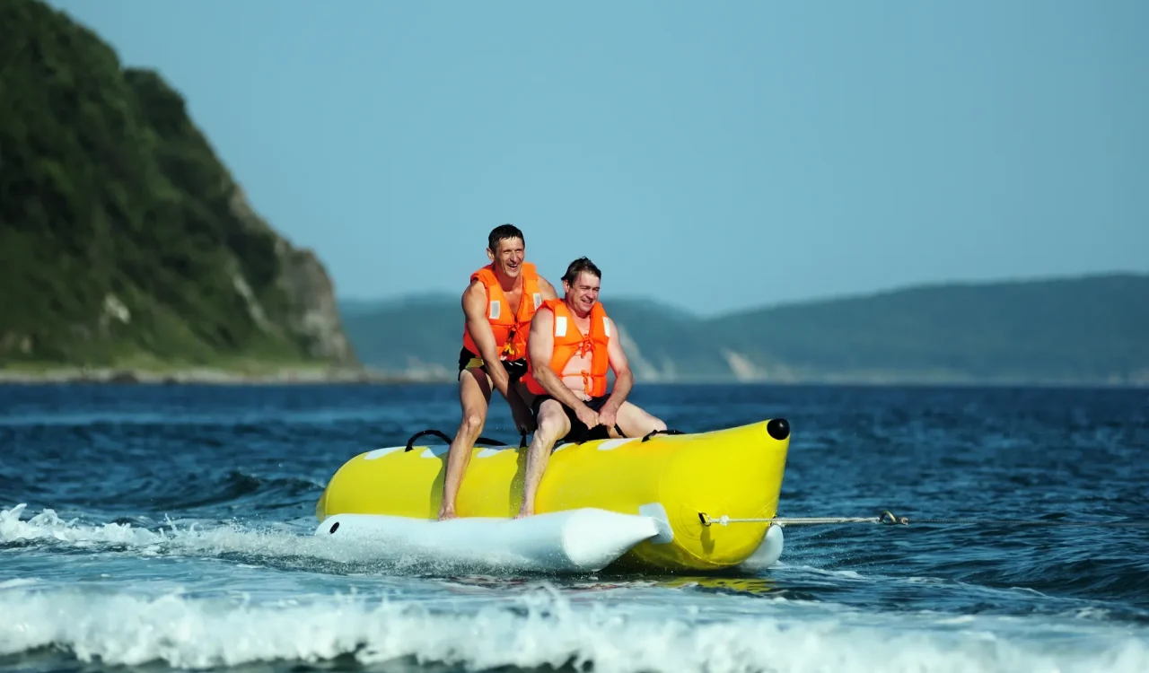 Musandam Oman - Banana Boat