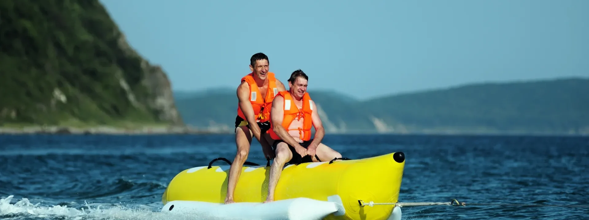 Musandam Oman - Banana Boat