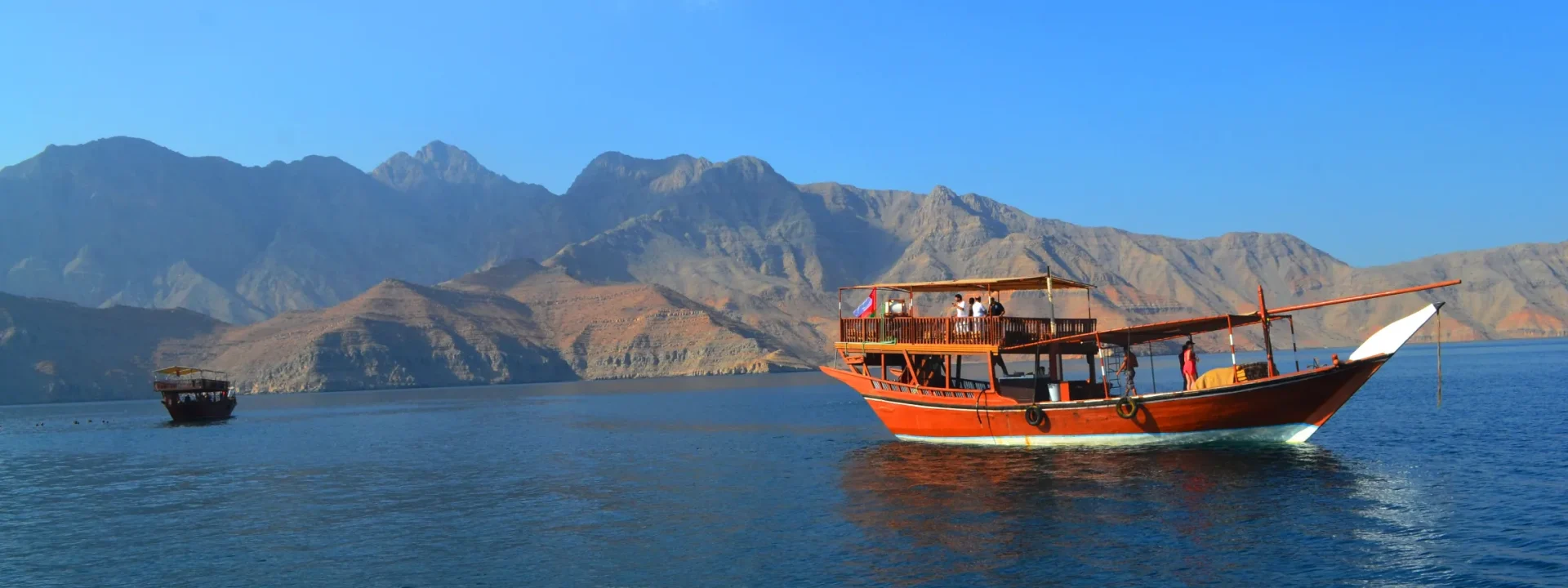 Musandam Oman - Traditional Dhow Boat