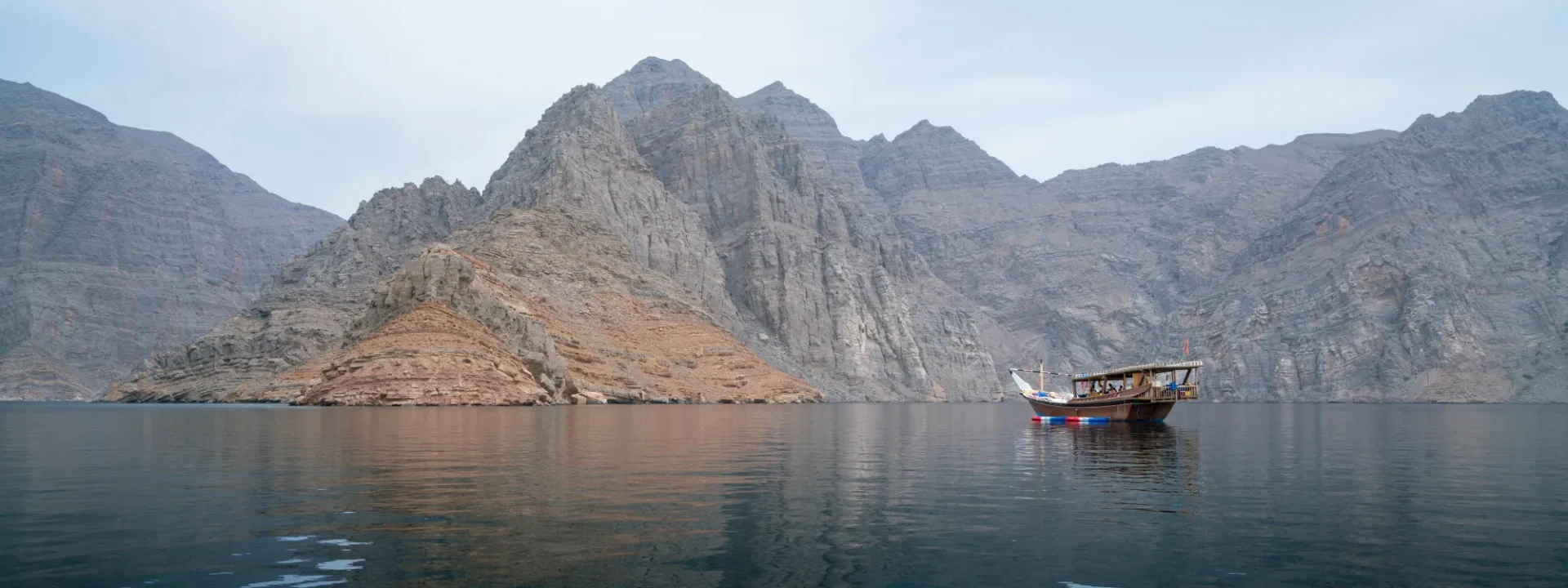 Musandam Oman - Traditional Dhow Boat