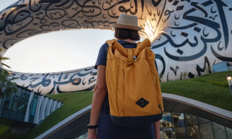 Dubai City Tour - Museum of The Future Dubai - Tourist near Museum