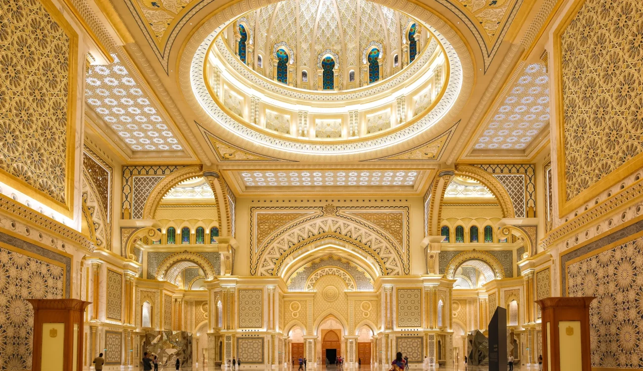 Abu Dhabi City Tour - Qasr Watan Abu Dhabi - Interior