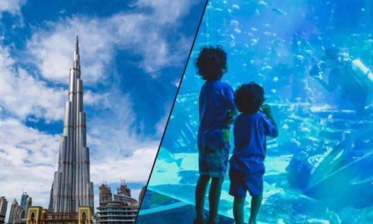 Thumbnail - Burj Khalifa + Dubai Aquarium & Underwater Zoo Dubai