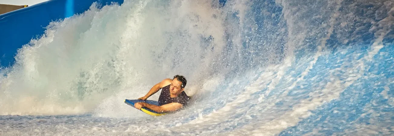 Yas Waterworld Abu Dhabi - Surfing Wave