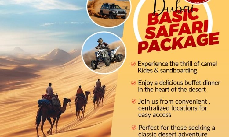 dubai basic safari package